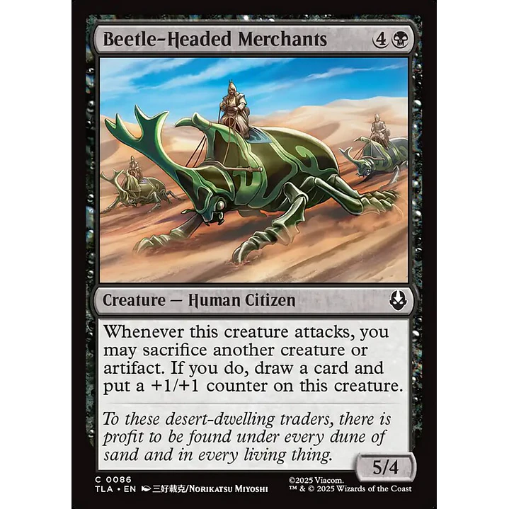 Beetle-Headed Merchants | Inglés | NM | TLA 1