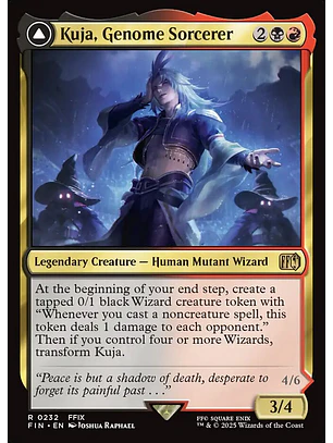 Kuja, Genome Sorcerer // Trance Kuja, Fate Defied | Inglés | NM | FIN