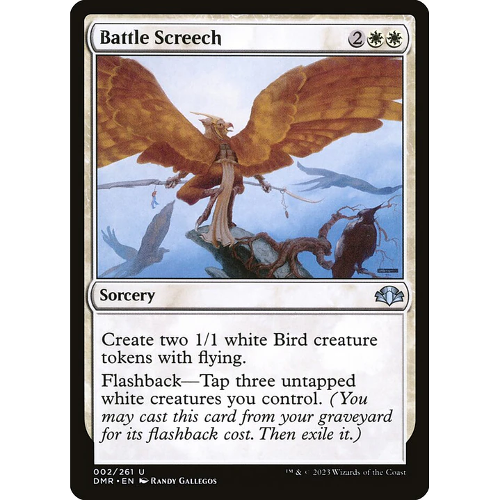 Battle Screech | Inglés | NM | DMR 1