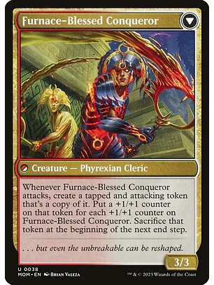 Sun-Blessed Guardian // Furnace-Blessed Conqueror | Inglés | NM | MOM