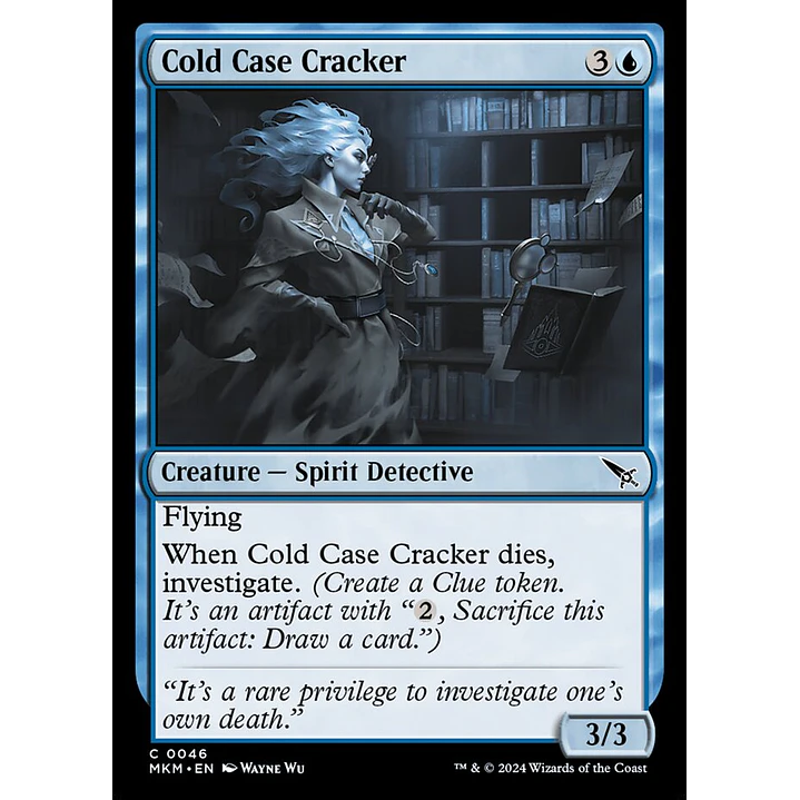 Cold Case Cracker | Inglés | NM | MKM 1