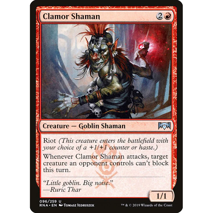 Clamor Shaman | Inglés | NM | RNA 1
