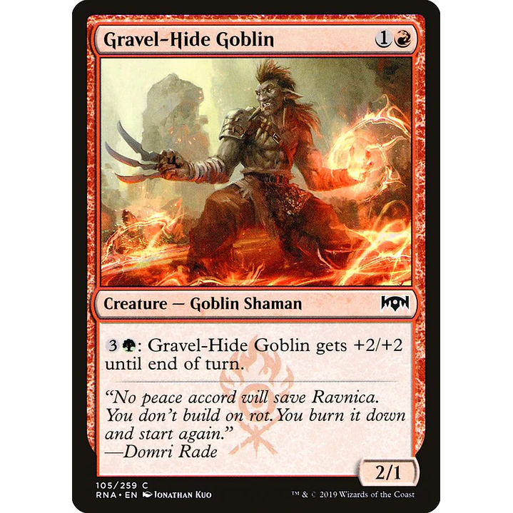 Gravel-Hide Goblin | Inglés | NM | RNA 1