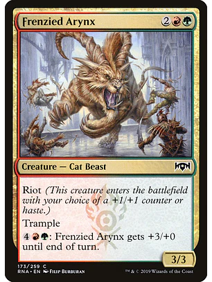 Frenzied Arynx | Inglés | NM | RNA