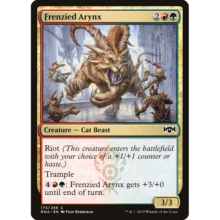Frenzied Arynx | Inglés | NM | RNA 1