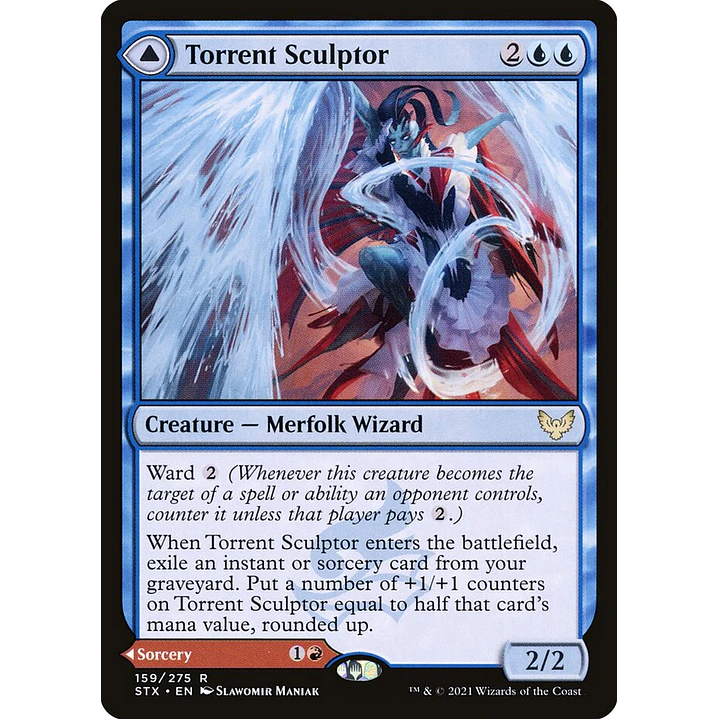 Torrent Sculptor // Flamethrower Sonata | Español | NM | STX 1