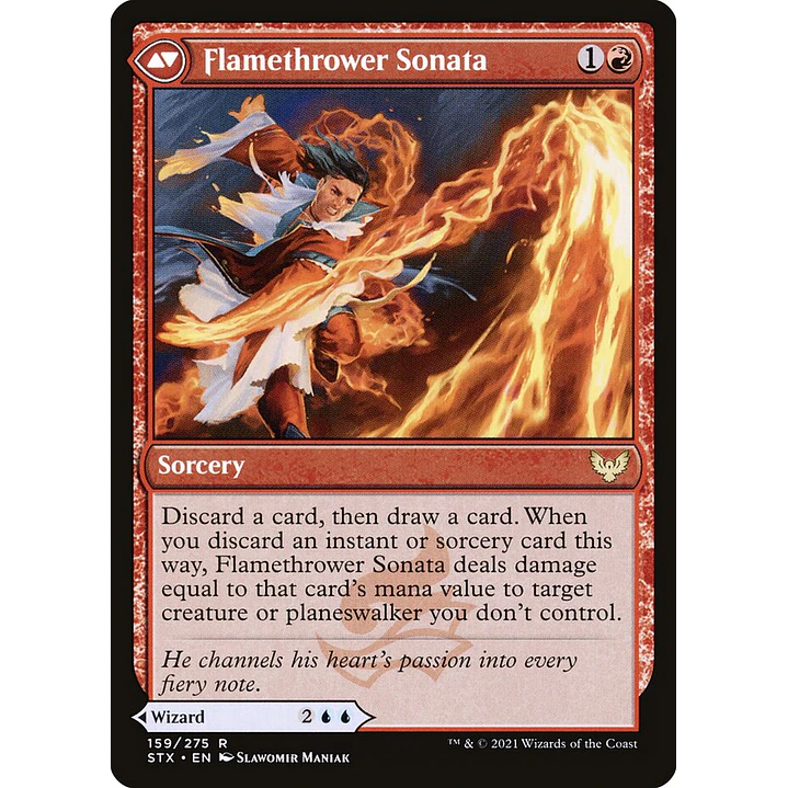 Torrent Sculptor // Flamethrower Sonata | Español | NM | STX 2