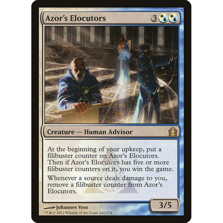 Azor's Elocutors | Inglés | NM | RTR 1