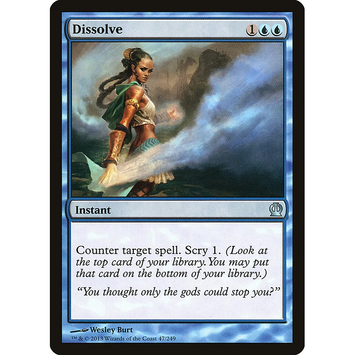 Dissolve | Inglés | NM | THS 1