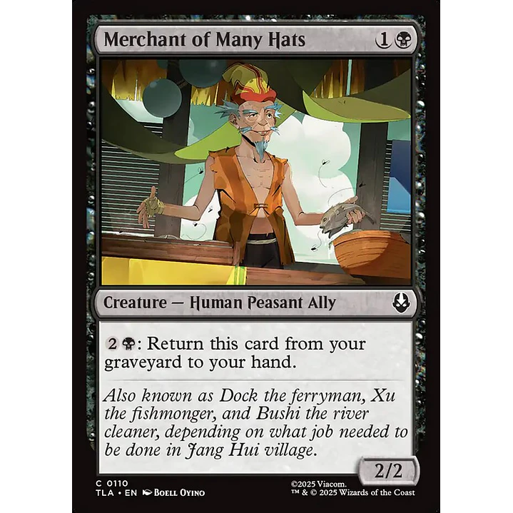 Merchant of Many Hats (foil) | Inglés | NM | TLA 1