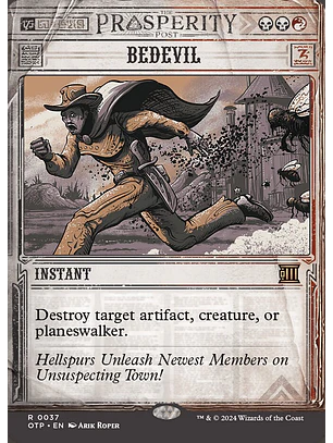 Bedevil (Showcase) | Inglés | NM | OTP