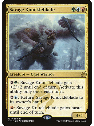 Savage Knuckleblade | Español | NM | KTK