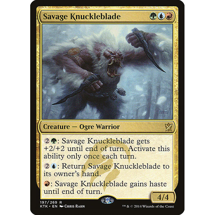 Savage Knuckleblade | Español | NM | KTK 1