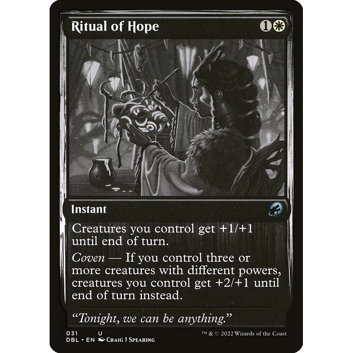 Ritual of Hope | Inglés | NM | DBL 1