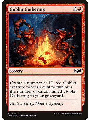 Goblin Gathering | Inglés | NM | RNA
