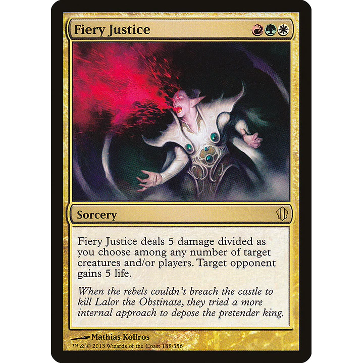 Fiery Justice | Inglés | NM | C13 1