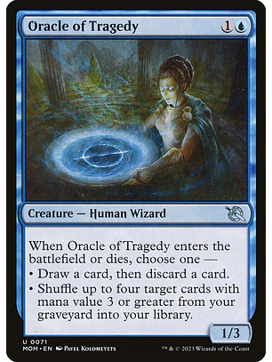 Oracle of Tragedy | Español | NM | MOM