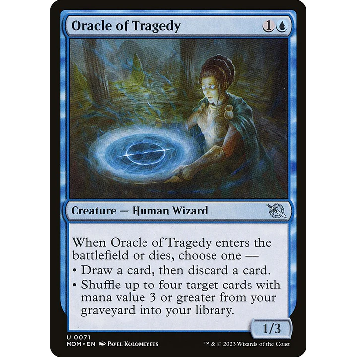 Oracle of Tragedy | Español | NM | MOM 1