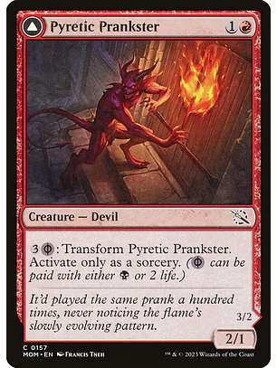 Pyretic Prankster // Glistening Goremonger | Inglés | NM | MOM