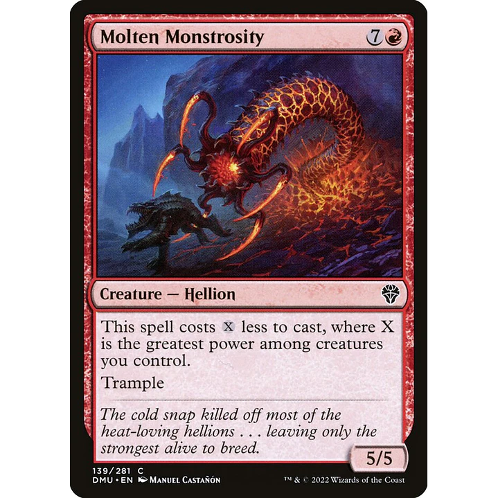 Molten Monstrosity | Inglés | NM | DMU 1