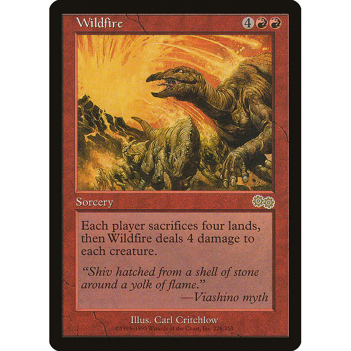 Wildfire (Retro Frame) | Español | NM | USG 1