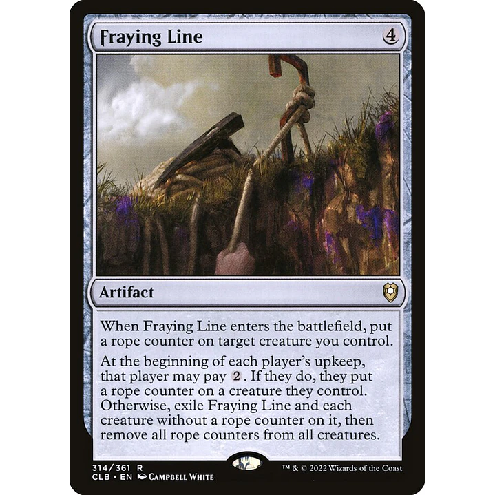 Fraying Line | Español | NM | CLB 1