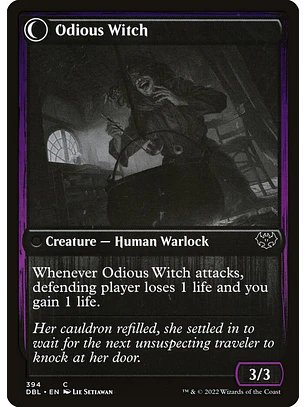 Ragged Recluse // Odious Witch | Inglés | NM | DBL