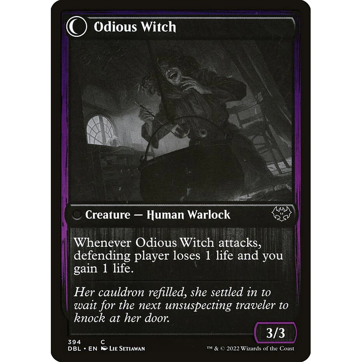 Ragged Recluse // Odious Witch | Inglés | NM | DBL 2