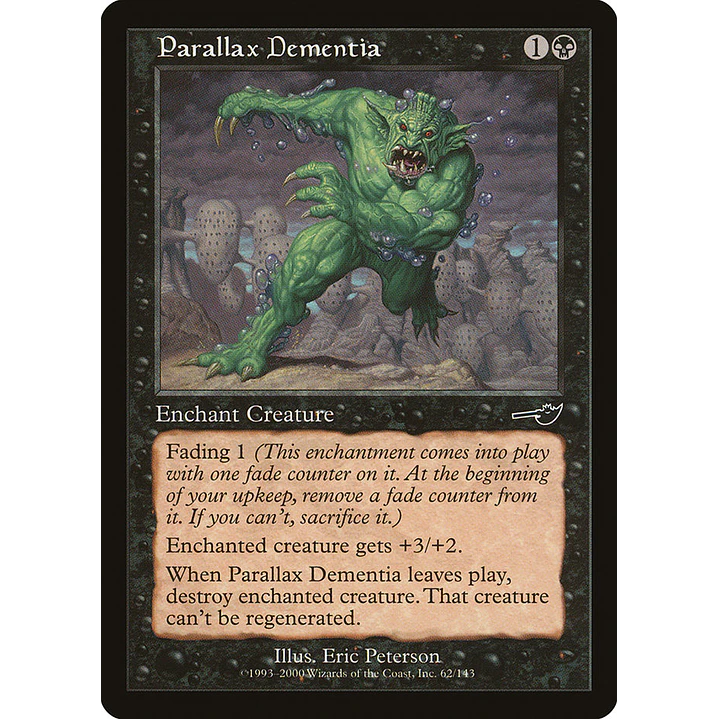 Parallax Dementia (Retro Frame) | Inglés | NM | NEM 1