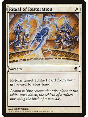 Ritual of Restoration | Español | NM | DST