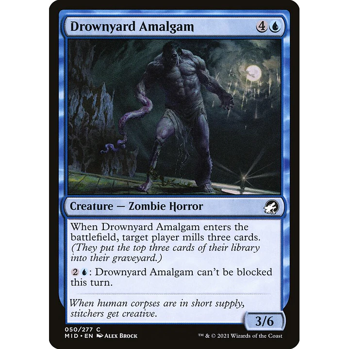Drownyard Amalgam (foil) | Español | NM | MID 1