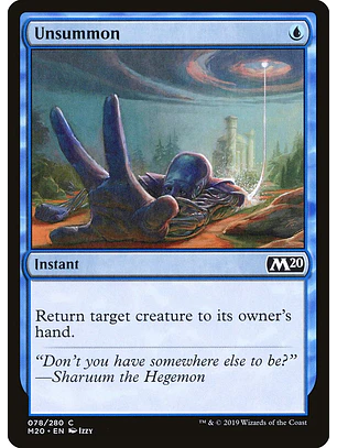Unsummon | Inglés | NM | M20
