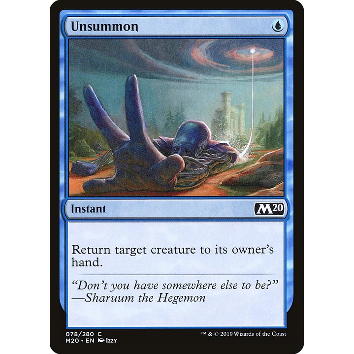 Unsummon | Inglés | NM | M20 1