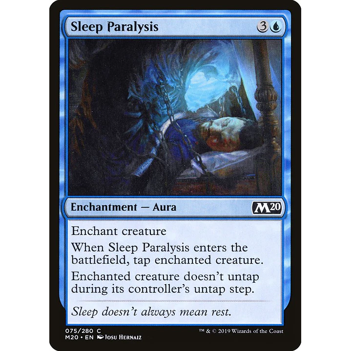 Sleep Paralysis | Inglés | NM | M20 1