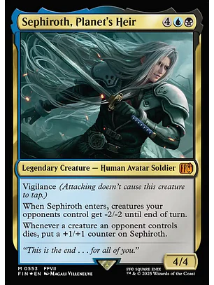 Sephiroth, Planet's Heir (foil) | Inglés | NM | FIN