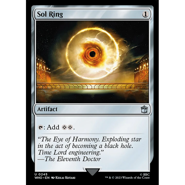 Sol Ring | Inglés | NM | WHO 1