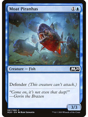 Moat Piranhas | Inglés | NM | M20