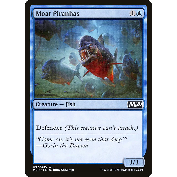 Moat Piranhas | Inglés | NM | M20 1