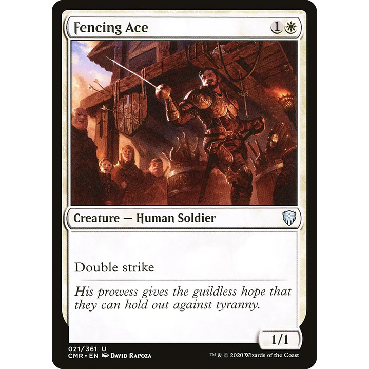 Fencing Ace | Inglés | NM | CMR 1