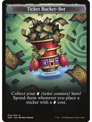 Ticket Bucket-Bot | Inglés | NM | TUNF