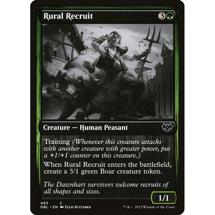 Rural Recruit | Inglés | NM | DBL 1