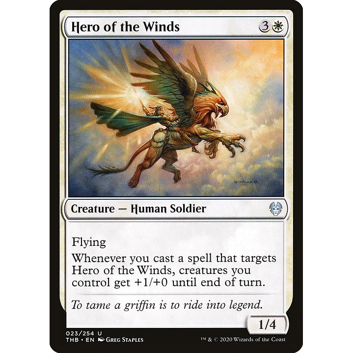 Hero of the Winds | Español | NM | THB 1