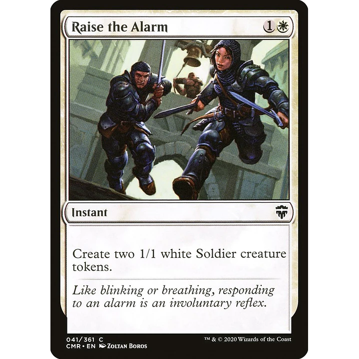 Raise the Alarm | Español | NM | CMR 1
