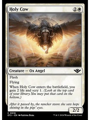 Holy Cow | Español | NM | OTJ