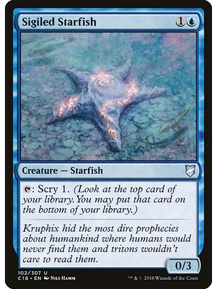 Sigiled Starfish | Español | NM | C18