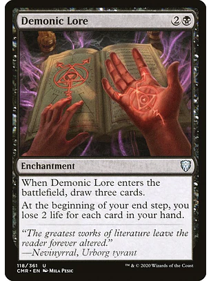 Demonic Lore | Inglés | NM | CMR