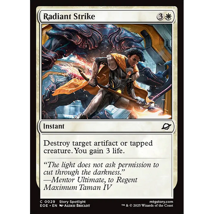 Radiant Strike | Español | NM | EOE 1