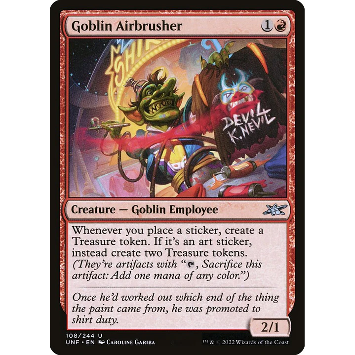 Goblin Airbrusher | Inglés | NM | UNF 1