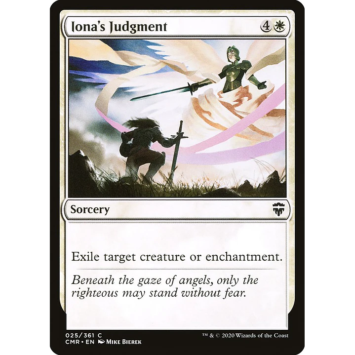 Iona's Judgment | Inglés | NM | CMR 1