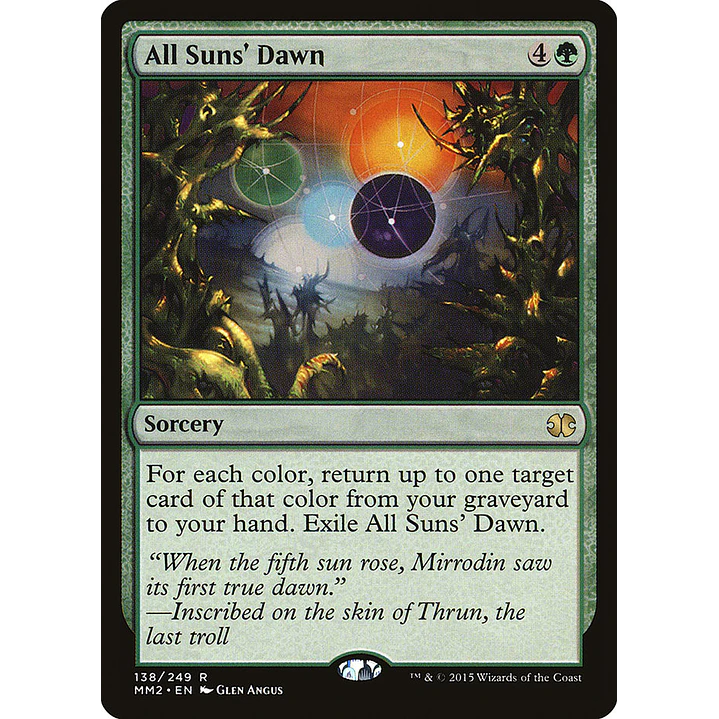 All Suns' Dawn | Inglés | NM | MM2 1